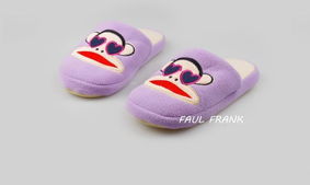 2012新款大嘴猴舒棉絨牛筋底家居拖鞋 舒適與時尚的完美結(jié)合